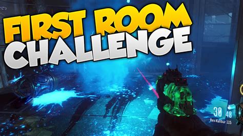 FIRST ROOM CHALLENGE Auf DER EISENDRACHE Black Ops 3 Zombie DLC 1