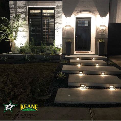 Outdoor Landscape Lighting Installation in Dallas, TX