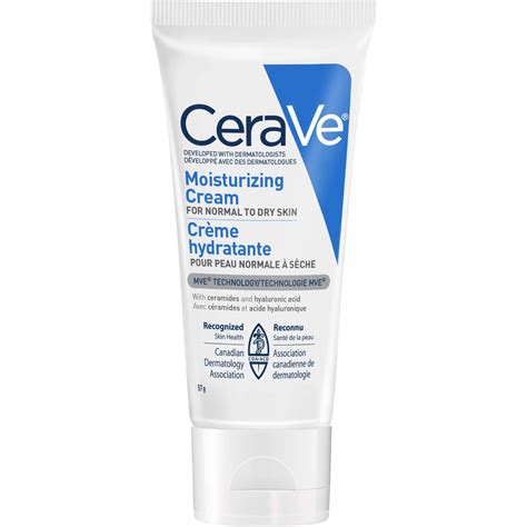 Cerave Moisturizing Cream For Dry Skin With Hyaluronic Acid And 3
