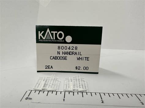 Caboose Handrail Set White N Scale Kato USA Online Store