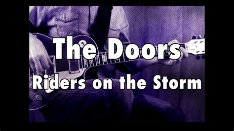 How To Play Riders On The Storm By The Doors On Guitar Lesson