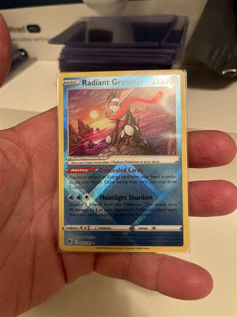 Mavin 2022 Pokemon SWSH Astral Radiance RADIANT GRENINJA MINT