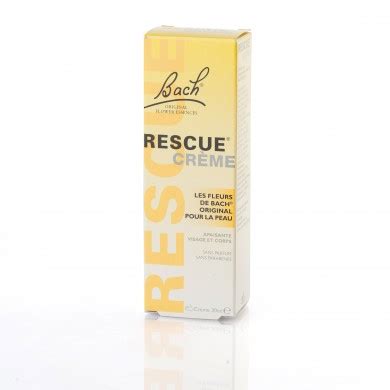 Crème Rescue Remedy Fleurs de Bach