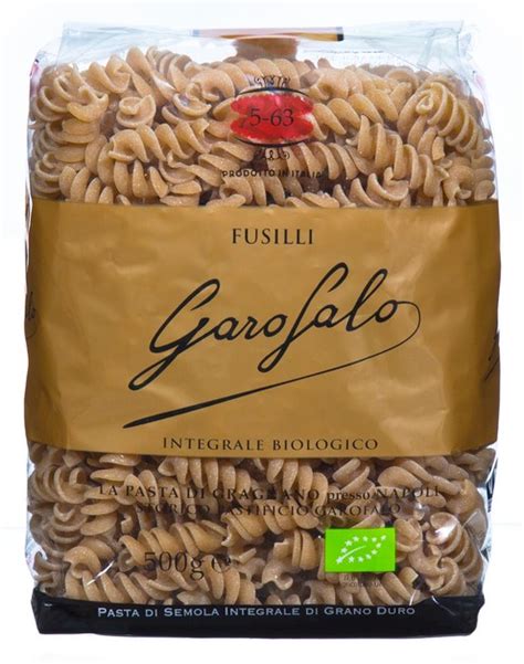 Garofalo BIO Vollkorn Fusilli 500g Kaufen Reiskontor