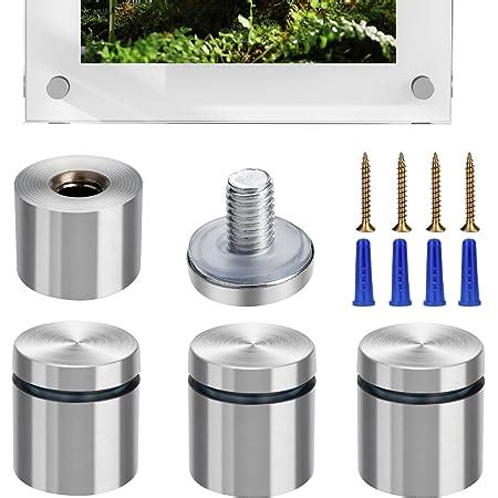 Amazon X Stainless Steel Standoff Screws Pack Glass