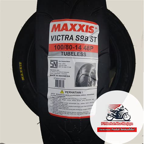 Jual Maxxis Victra Ban Pcx Matic Tubeless Bonus Pentil