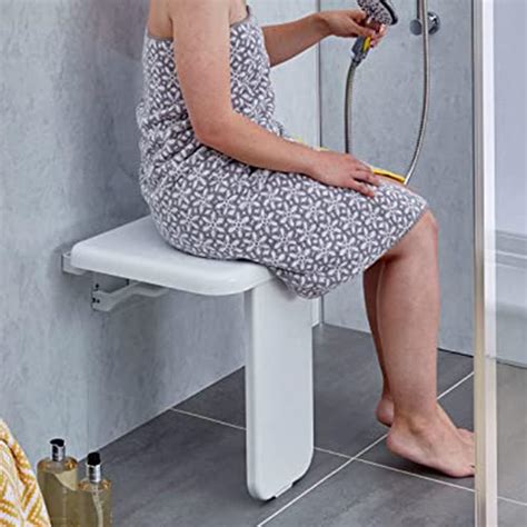 Arcwares Folding Shower Seat - Wall Mounted Fold Nepal | Ubuy