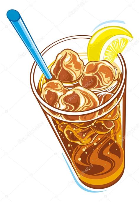 Illustration Of Ice Tea Stock Illustration By SlipFloat 58953653