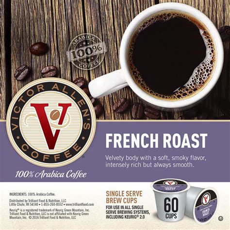 Victor Allen French Roast Coffee Pods For Single Serve Coffee Makers 6