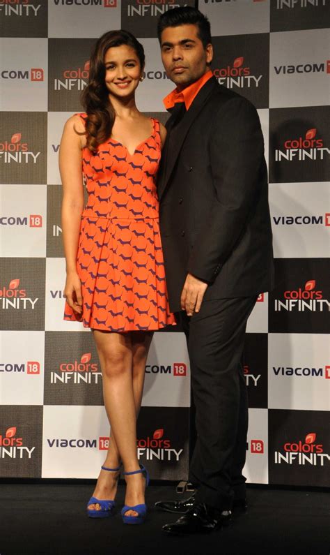 Alia Bhatt and Karan Johar unveil 'Colors Infinity' - Photos,Images ...