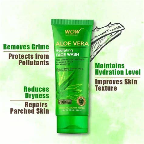 Aloe Vera Foam Face Wash Kliklocks