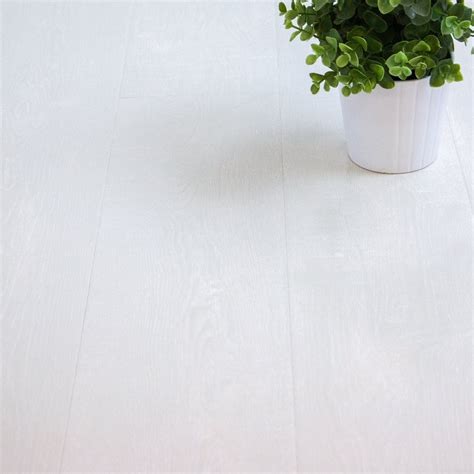 High Gloss White Laminate Flooring