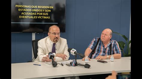 Conferencia De Prensa De La FHRC Represores Cubanos Que Residen