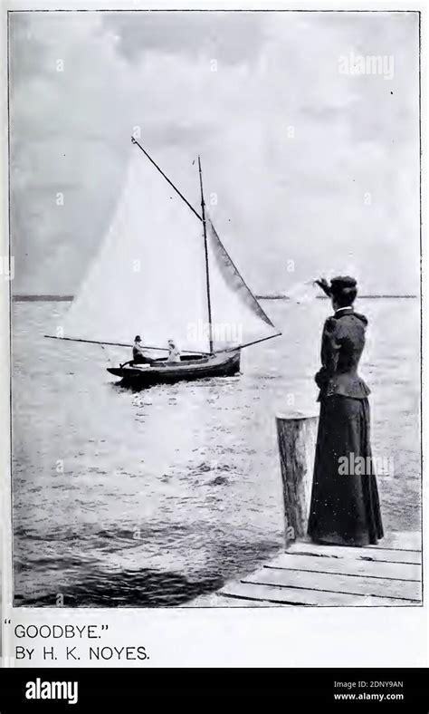 Femme sur quai vagues au revoir Banque de photographies et dimages à