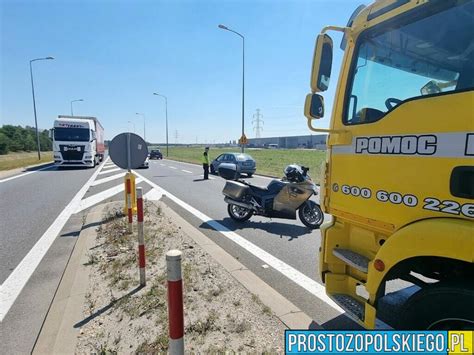 Wypadek Na Obwodnicy Opola Ko O Turaw Park Ranny Motocykli