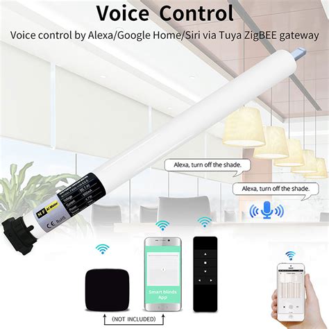 A Ok Remote Control Smart Automatic Electric Motorized Window Dc Roller