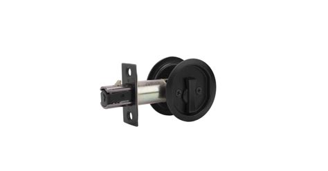 Weslock 00677x2x2 Round Privacy Sliding Pocket Door Lock