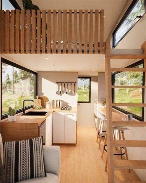 Épinglé par Lidia Ma sur TINY HOUSE LIVING Interieur maison Plan