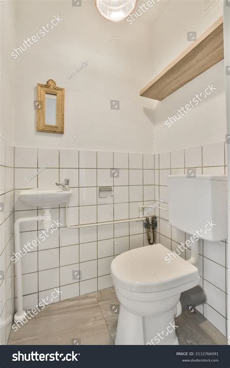 Interior Small Clean Restroom Miniature Style Stock Photo 2112766091 | Shutterstock