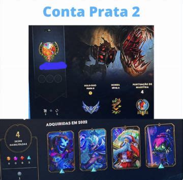 Conta Prata League Of Legends Contas GGMAX