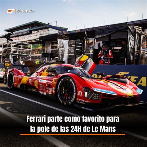 ColMotorFans LeMans24 on Twitter Los más rápidos en el primer día