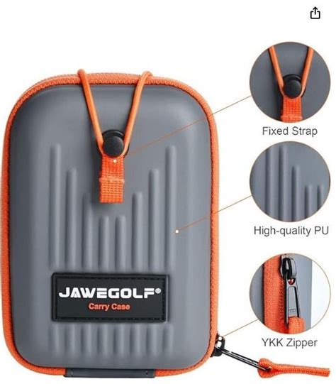 Jawegolf Golf Rangefinder Hard Shell Carry Case Box Eva Bag Compatible