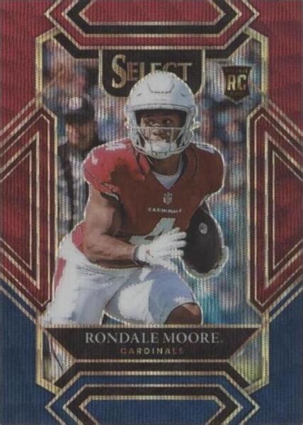 2021 Panini Select Club Level Tri Color Prizm 258 Rondale Moore 149