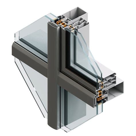 Stick System Curtain Wall 60 K Feal Croatia Ltd Aluminum And