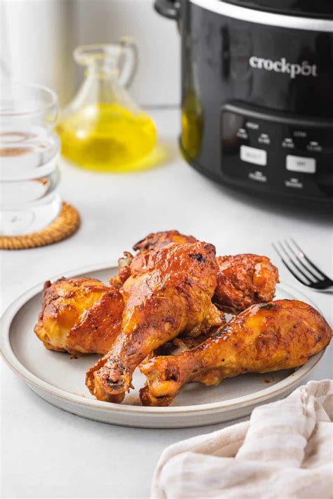 Slow Cooker Chicken Drumsticks One Pot Only — Easy Recipes Using One Pot Only