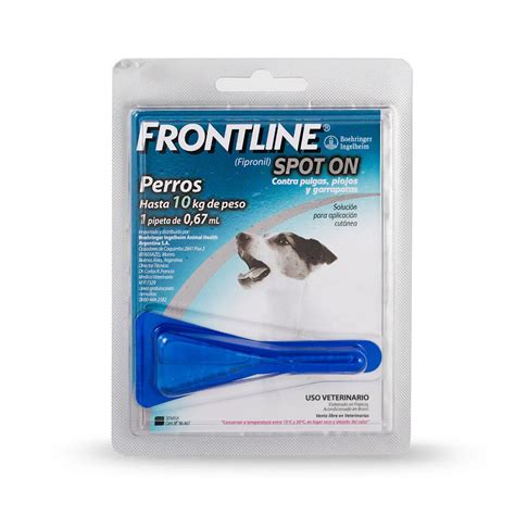 Frontline Plus Pipeta Para Perros Centro Veterinario San Mart N