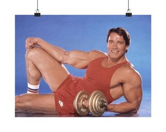 Arnold Schwarzenegger Premium Poster Etsy