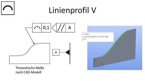 Form und Lagetoleranzen Linien und Flächenprofil YouTube