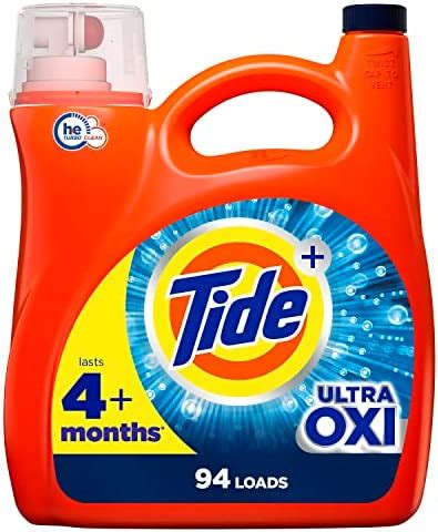 Amazon Tide Plus Ultra Oxi White And Bright Liquid Laundry