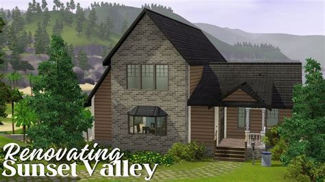 Shearwater Renovating Sunset Valley The Sims 3 Speed Build Youtube