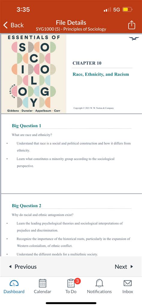 IMG 8038 sociology chapter 10 - SYG1000 - Studocu