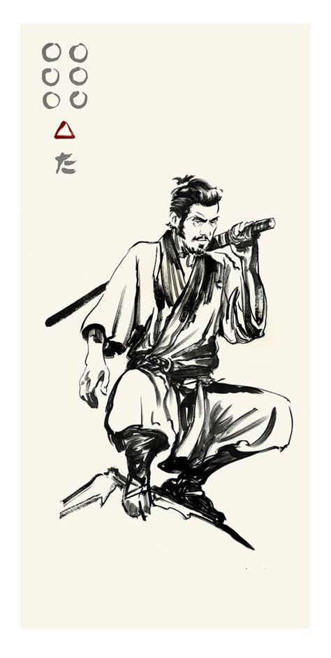 Akira Kurosawa S Seven Samurai Kikuchiyo By Greg Ruth Ronin Samurai