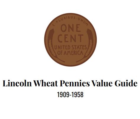 PDF Download Wheat Penny Value Guide