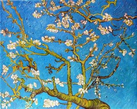 Description Of The Painting By Vincent Van Gogh Flowering Almond