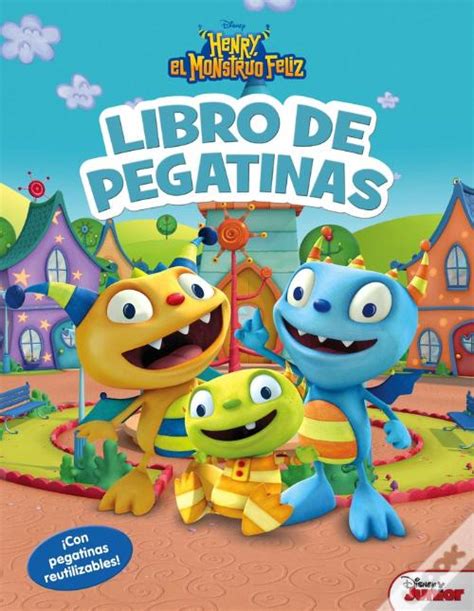 Henry El Monstruo Feliz Libro Depegatinas 3 Años de Walt Disney