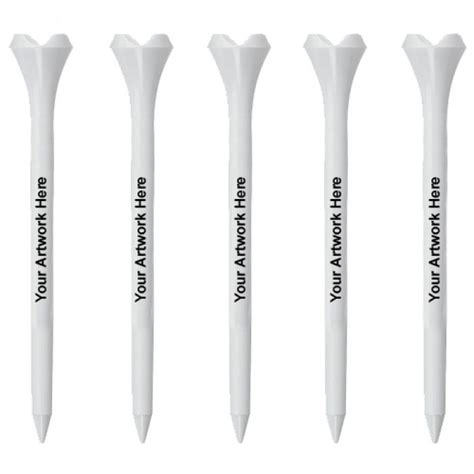 Custom Driver Tee Packs Promotional Golf Tees With Logo