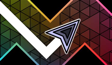 geometry dash hyper wave neon challenge