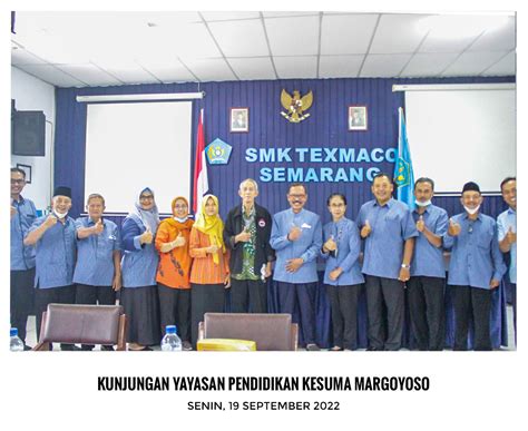 Kunjungan Yayasan Pendidikan Kesuma Margoyoso Smk Texmaco Semarang