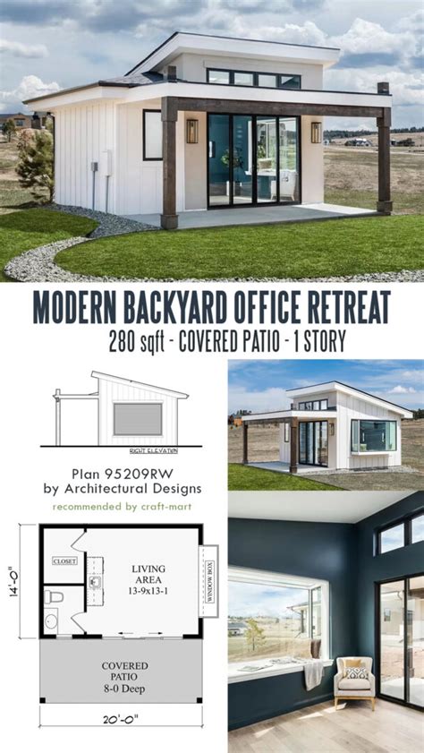 10+ Best DIY Modern Backyard Office Shed Ideas (Plans & Design) - Craft ...