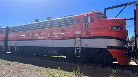 Royal Gorge Yard Tour Train Ride And Cab Tour Of Crrx Sd Reupload