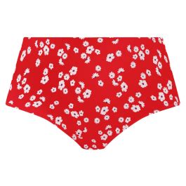 Elomi Swim Plain Sailing Hohe Bikini Hose Red Floral Annadiva