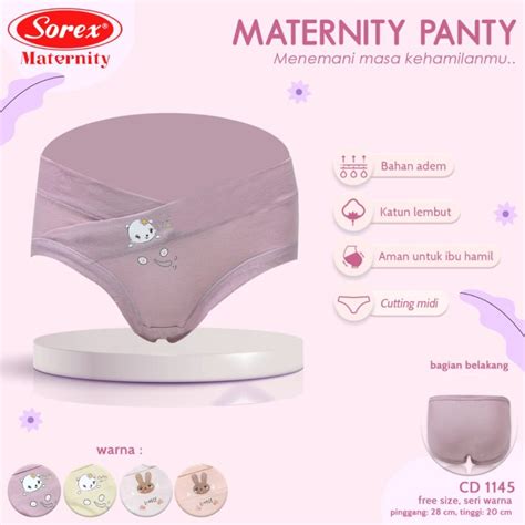 Jual Celana Dalam Hamil Maternity Panty Sorex 1145 Shopee Indonesia