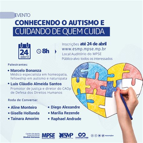 MPSE e grupo de mães e pais de autistas promoverão evento o tema