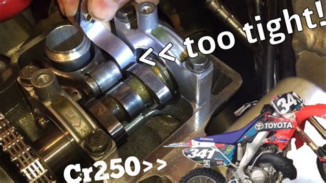 Checking Valves On Crf250r Part 1 Cr250 Youtube