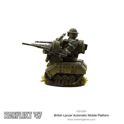 New: British Lancer Automated Mobile Platform - Warlord Games