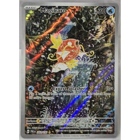 Magikarp 203 193 Paldea Evolved Scarlet And Violet Illustration Rare